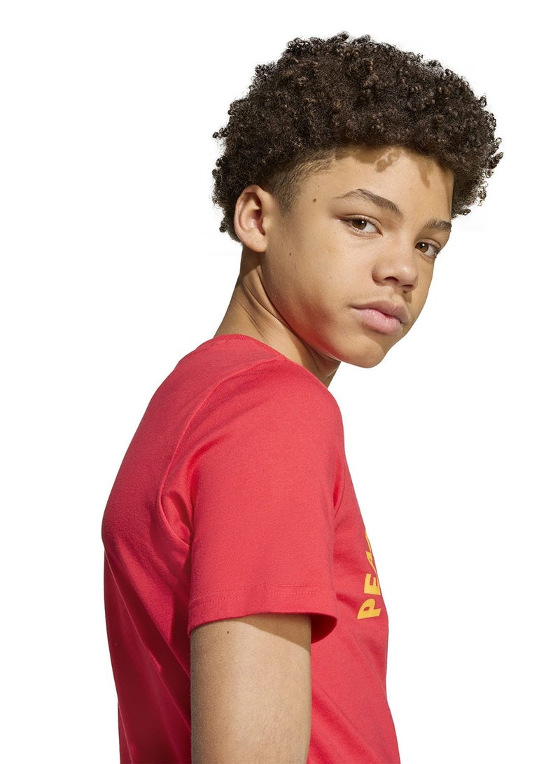 اديداس تيشيرت برسومات طعام الشباب - Image 3